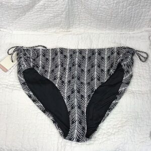 Calia Ruched Bikini Bottom Sz XL